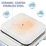Digital Hotplate Magnetic Stirrer with Temperature Probe