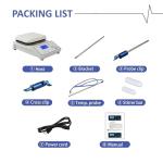Digital Hotplate Magnetic Stirrer with Temperature Probe