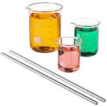 Borosilicate Glass Beaker Set - 3 Pack