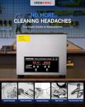 CREWORKS 6L Digital Ultrasonic Cleaner Machine