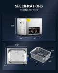 CREWORKS 6L Digital Ultrasonic Cleaner Machine