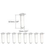 300 Pack 4ML Plastic Microcentrifuge Tubes with Lids