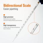 PEKYBIO 10ml Sterile Polystyrene Pipettes, Pack of 100