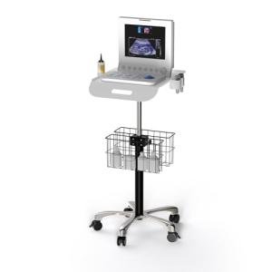 Height Adjustable Mobile Medical Trolley with Wheels