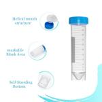 50ml Sterile Conical Centrifuge Tubes, Pack of 25