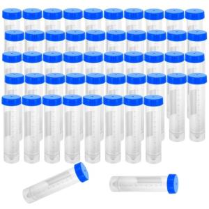 50 Pack of 50ml Leak-Proof Centrifuge Tubes