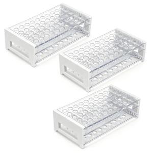 3 Pack Detachable Plastic Test Tube Rack for 13mm Tubes