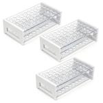 3 Pack Detachable Plastic Test Tube Rack for 13mm Tubes