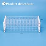 3 Pack Detachable Plastic Test Tube Rack for 13mm Tubes