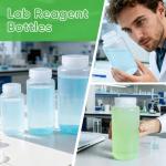 32 oz Airtight Plastic Lab Bottles with Lids