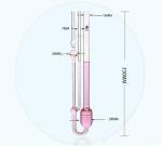 Ubbelohde Glass Capillary Viscometer 0.5-0.6