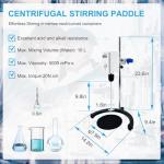 Digital Overhead Stirrer, 100-2000rpm Speed