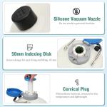 6L Liquid Nitrogen Dewar Container with Canisters