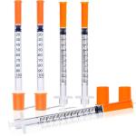 1ML 29G Syringe with Cover, Pack of 100