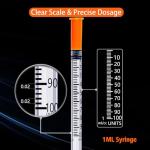 1ML 29G Syringe with Cover, Pack of 100