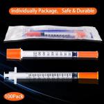 1ML 29G Syringe with Cover, Pack of 100