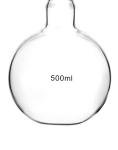 500ml Glass Boiling Flask - 2 Pack Set