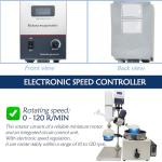 2L Electric Rotary Evaporator for Lab Distillation