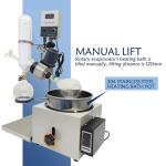 2L Electric Rotary Evaporator for Lab Distillation