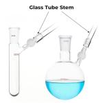 3 Pack 90mm Glass Air Drying Tubes