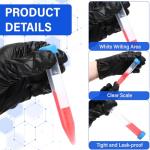 1200 Pcs 15ml Plastic Centrifuge Test Tubes