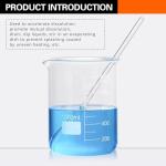 Glass Stir Sticks and Graduated Droppers Set