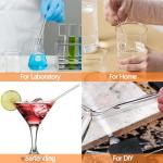 Glass Stir Sticks and Graduated Droppers Set