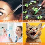 Glass Stir Sticks and Graduated Droppers Set