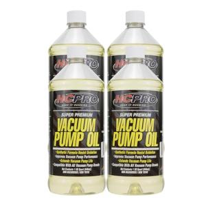 HCPRO Non-Misting Vacuum Pump Oil - 4 Quart
