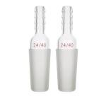 Laboy Glass Vacuum/Gas Inlet Adapter, 2-Pack