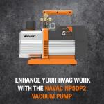 NAVAC NP5DP2 Dual-Stage Vacuum Pump 5 CFM