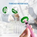 AMTAST PES Syringe Filters, 25mm, 0.22um, 10 Pack