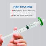 AMTAST PES Syringe Filters, 25mm, 0.22um, 10 Pack