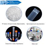 2ml Blue Frosted Test Tubes with Caps, 100 Pcs