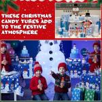 Honeydak 16 Pack Clear Plastic Candy Tubes