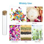 25ml Clear Glass Test Tubes with Cork Stopper