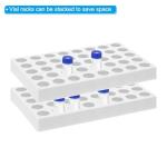 PATIKIL 40-Well Vial Rack for 10ml Autosampler Vials