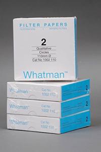 Whatman 110mm Quantitative Filter Paper Circles, 100 Pack