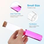 PATIKIL 100ml Clear Glass Test Tubes with Corks