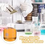 PATIKIL 600ml Low Form Glass Beaker Set