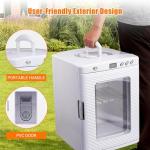 25L Digital Reptile Egg Incubator, Portable Dual-Power