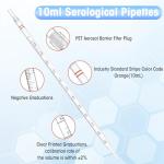 Dedsio 10ml Serological Pipettes - 100 Pack