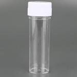 25ml Transparent Plastic Test Tubes with Caps