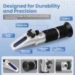 4-in-1 Refractometer for Antifreeze and Battery Acid