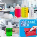 8oz Plastic Bottles with Airtight Caps - 2 Pcs