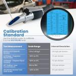 4-in-1 Refractometer for Antifreeze and Battery Acid