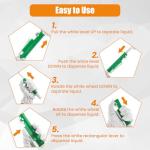 AMTAST 10ml Green Lab Pipette Pump