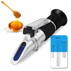 3-in-1 Honey Refractometer with ATC - Accurate Tester