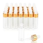 35 Pack of 5ml Clear Glass Dropper Bottles