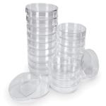 Disposable Sterile Polystyrene Petri Dishes, Pack of 20
